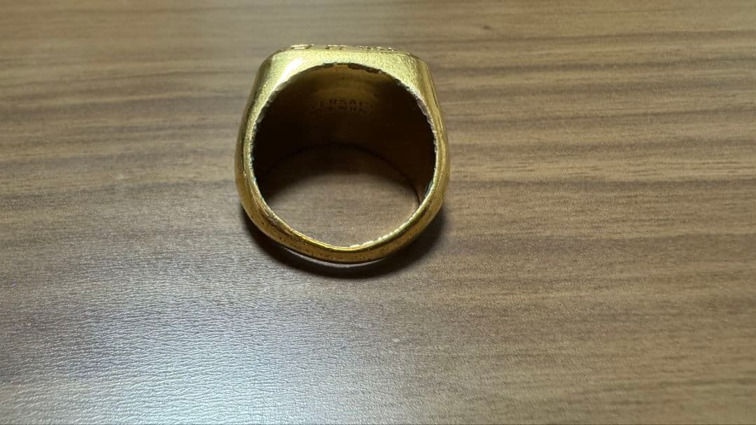 VERSACE ゴールドリング サイズ21