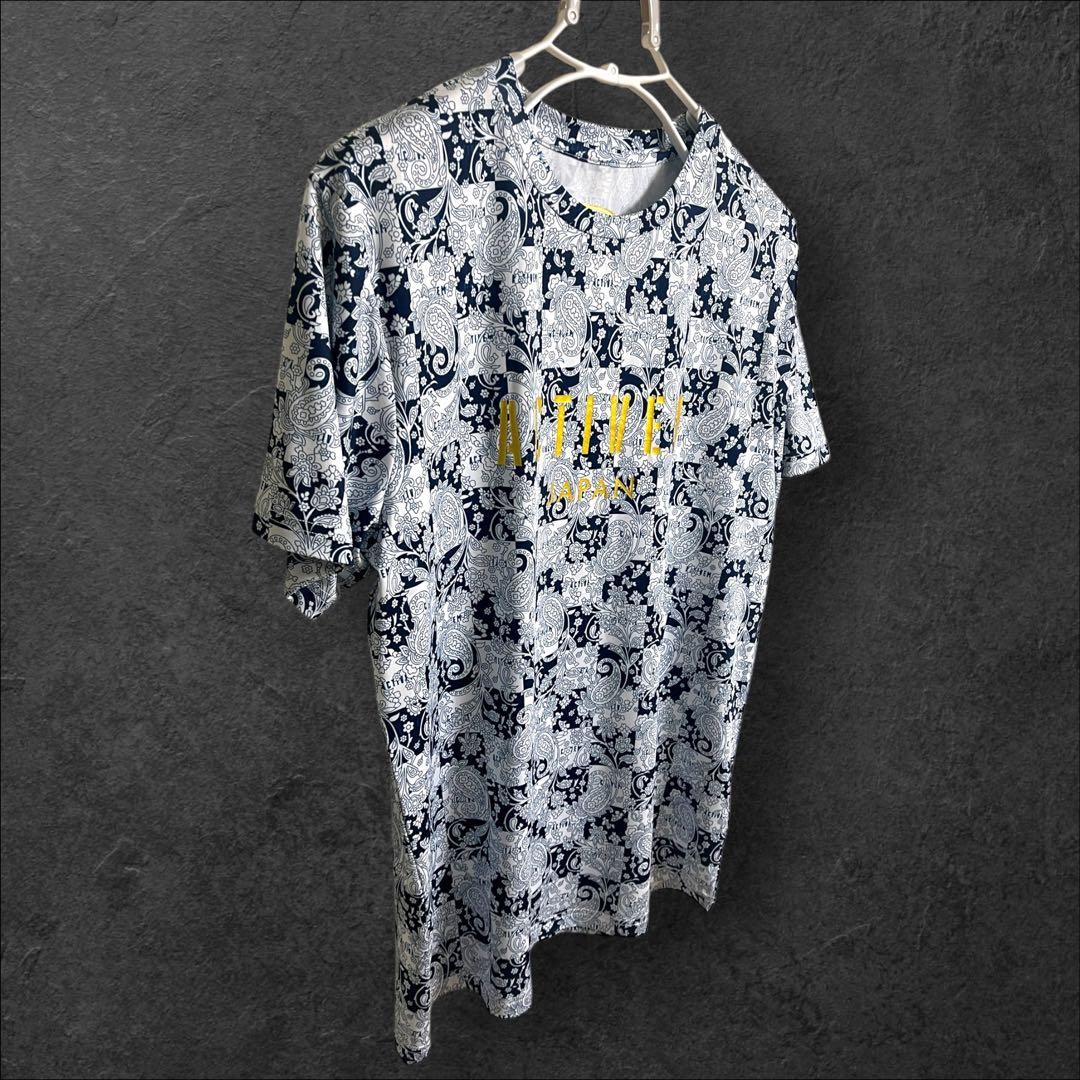 アクティブーム　アンダーウェア　Tシャツ 2枚セット　ペイズリー柄　XL 野球