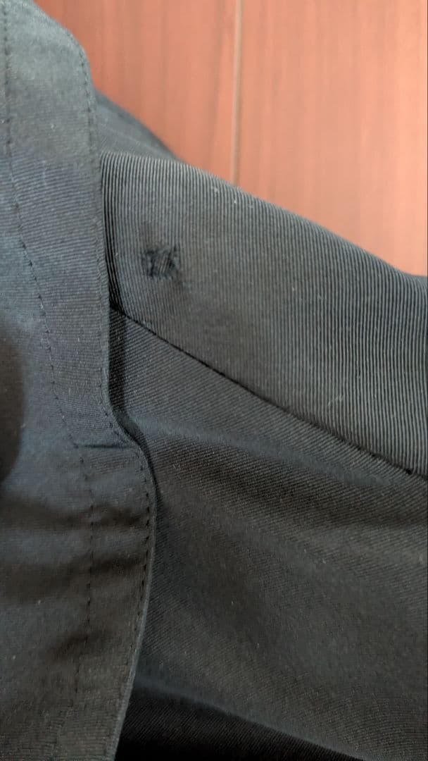 CHANEL ブラック トレンチコート　ビンテージ