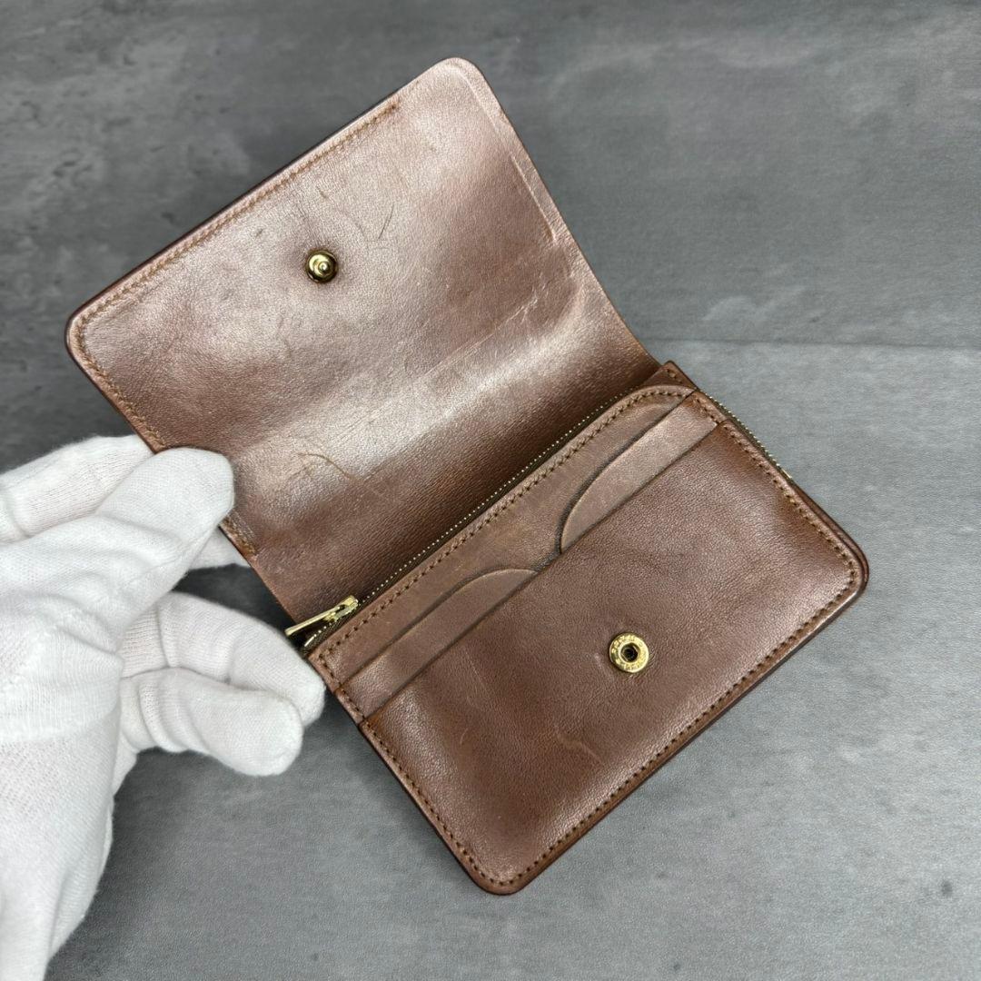 【希少】Forme Short wallet シェルコードバン ナチュラル