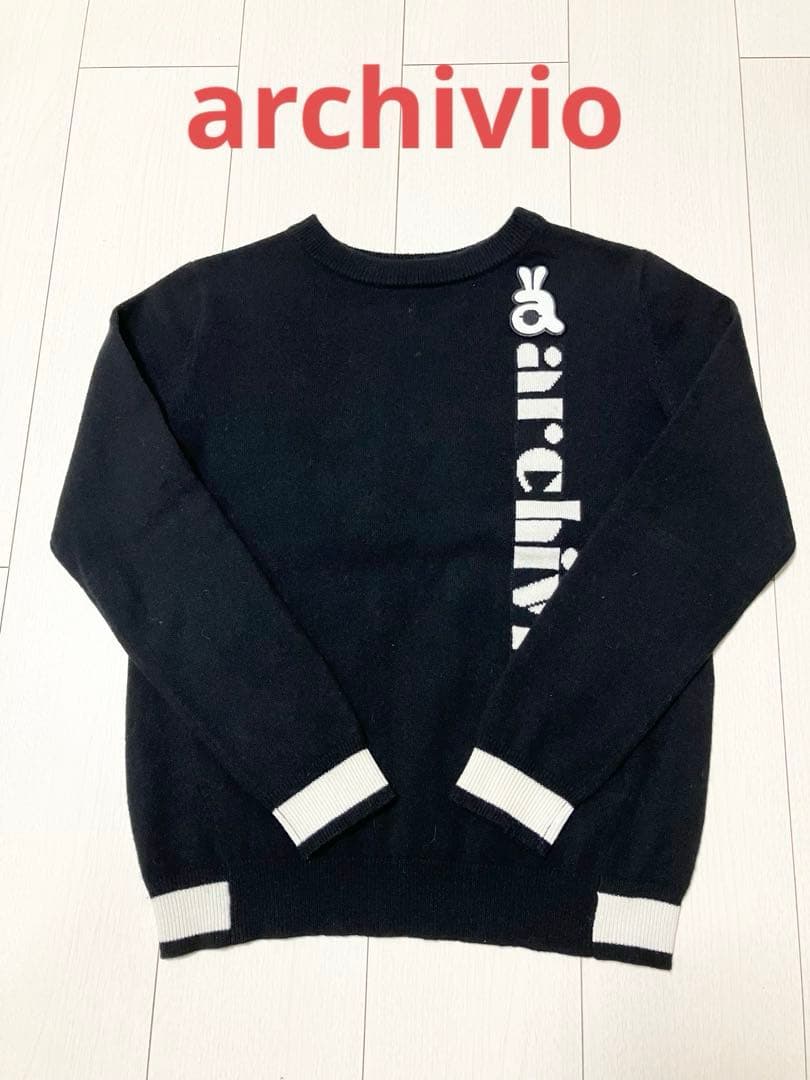 アルチビオarchivio カシミヤ100%セーター サイズ36