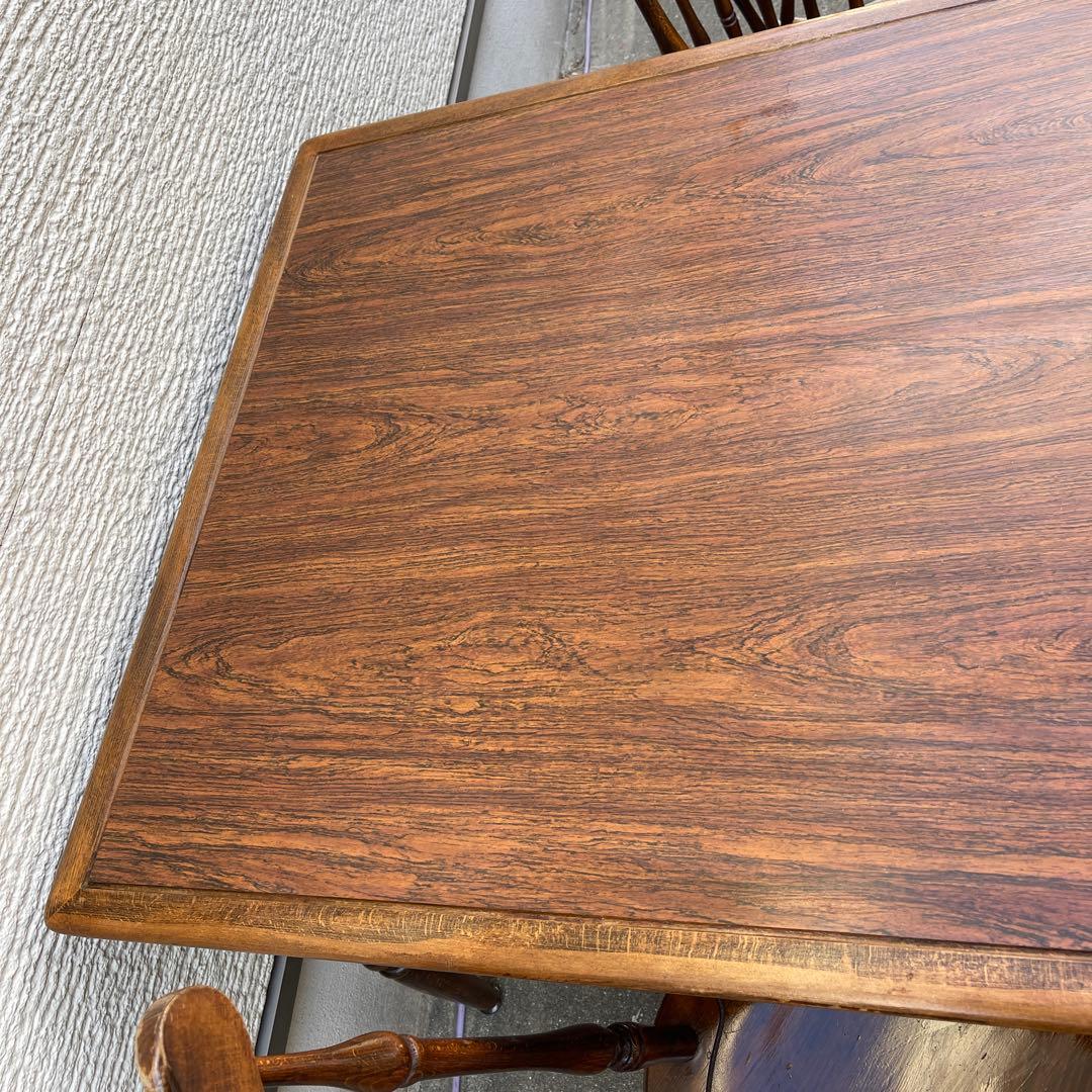 ニコぶたキツツキ 飛騨産業 ウィンザーチェア 2脚 古家具 木製ダイニング