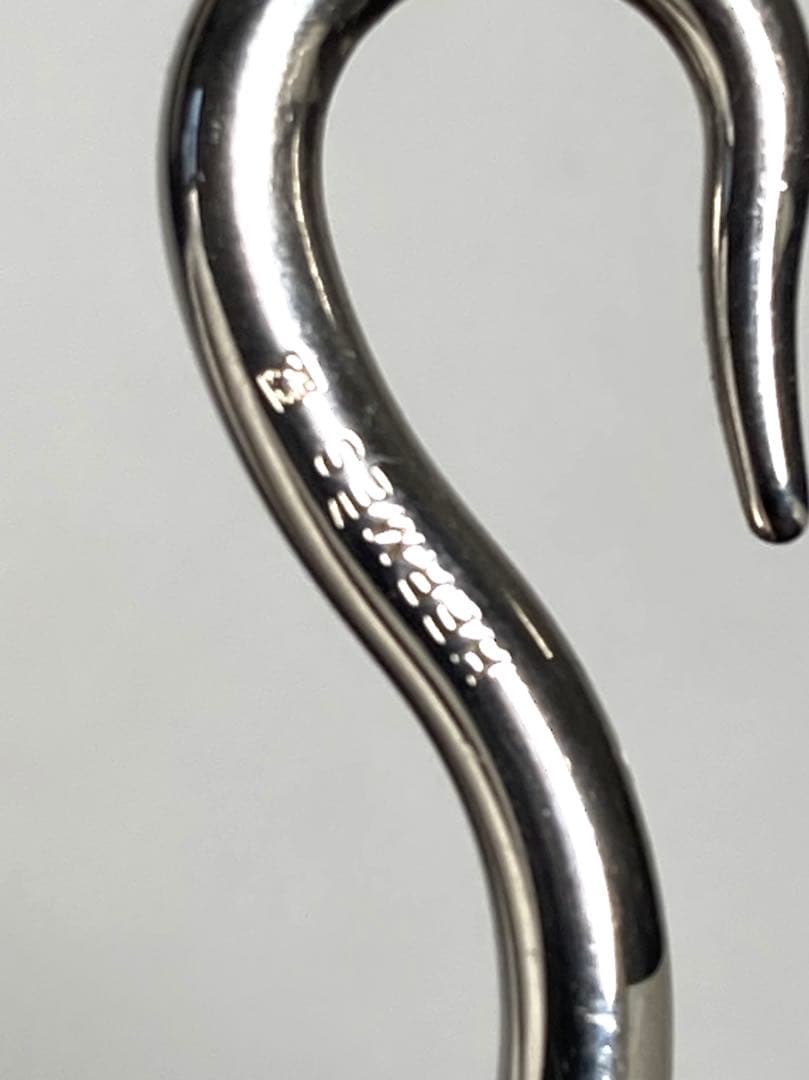 良品　エルメス　ジャンボ　シルバー金具　チョーカー　2連ブレスレット