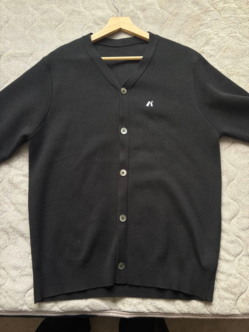 バナナマン　カーディガン　黒