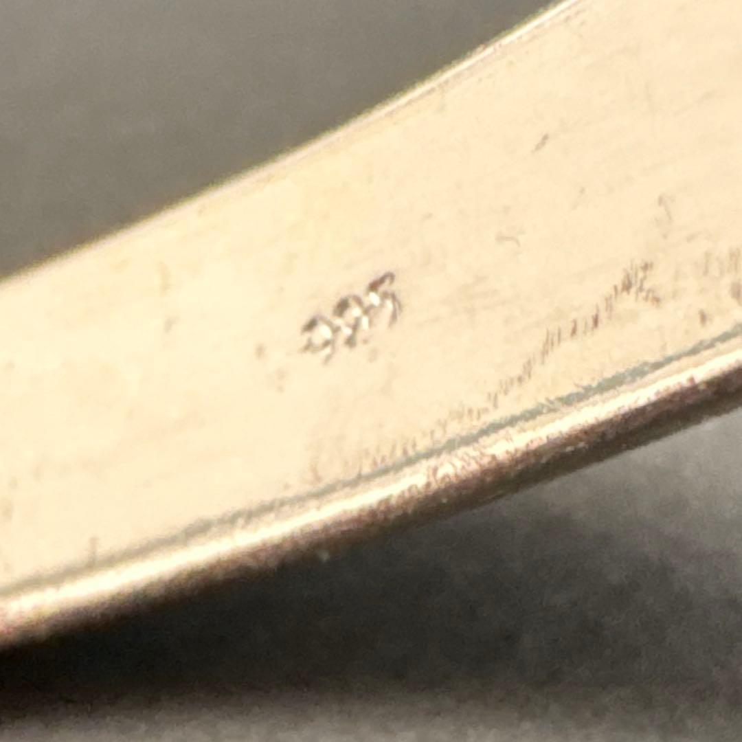 ✨未使用品　シルバー 925 バングル 24g 無垢 ブレスレット　大きいサイズ