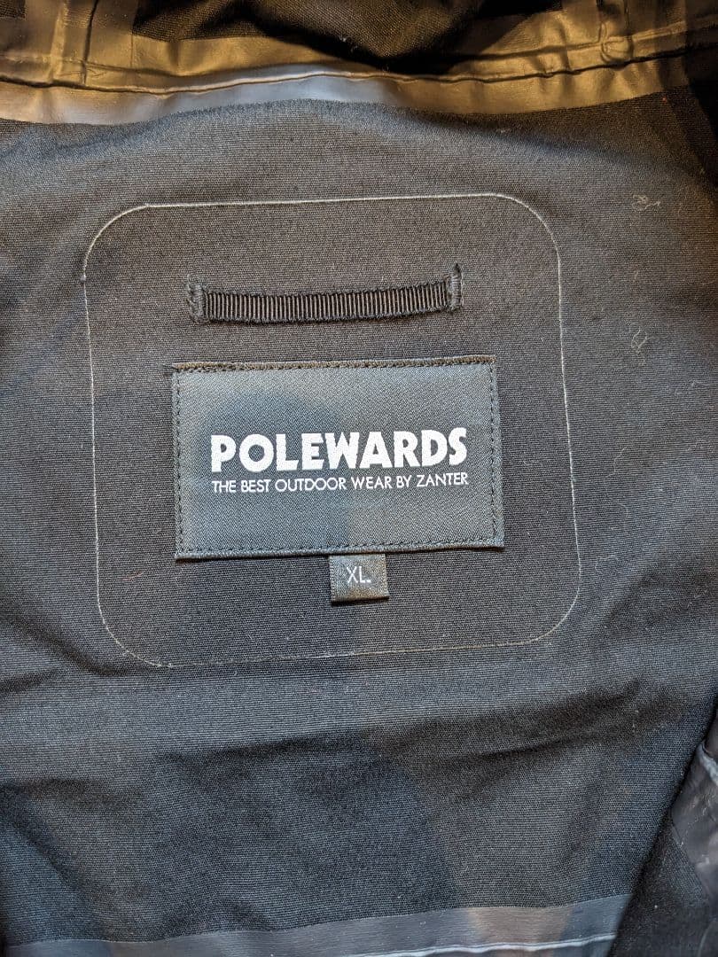 ✨️未使用✨️新品✨️POLEWARDS 黒 フード付きジャケット XL