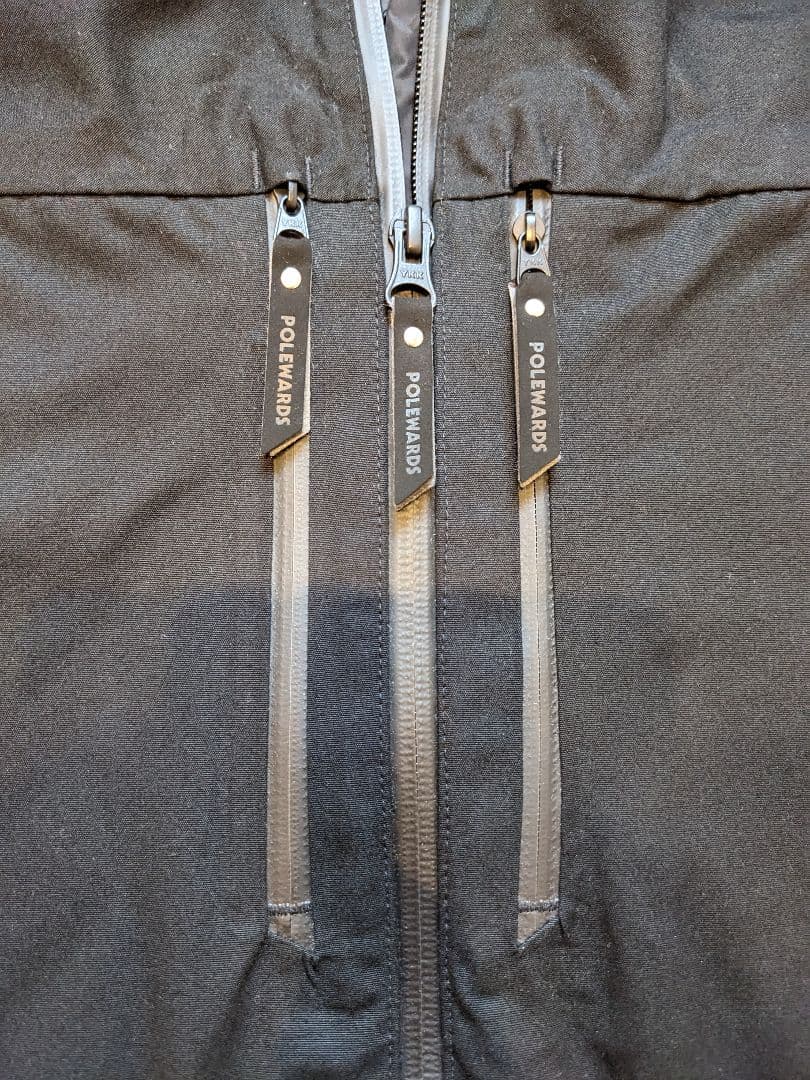 ✨️未使用✨️新品✨️POLEWARDS 黒 フード付きジャケット XL