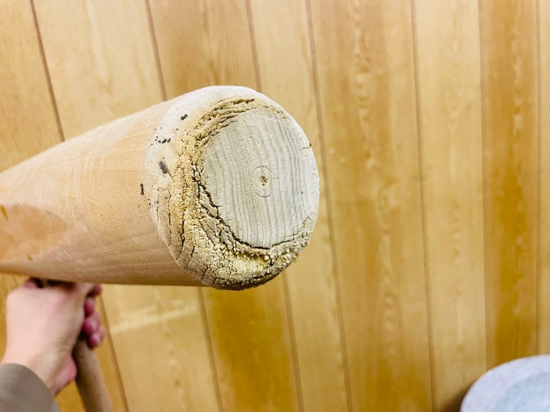 餅つき 石臼 木台 杵 セット 内径40cm 深さ15cm