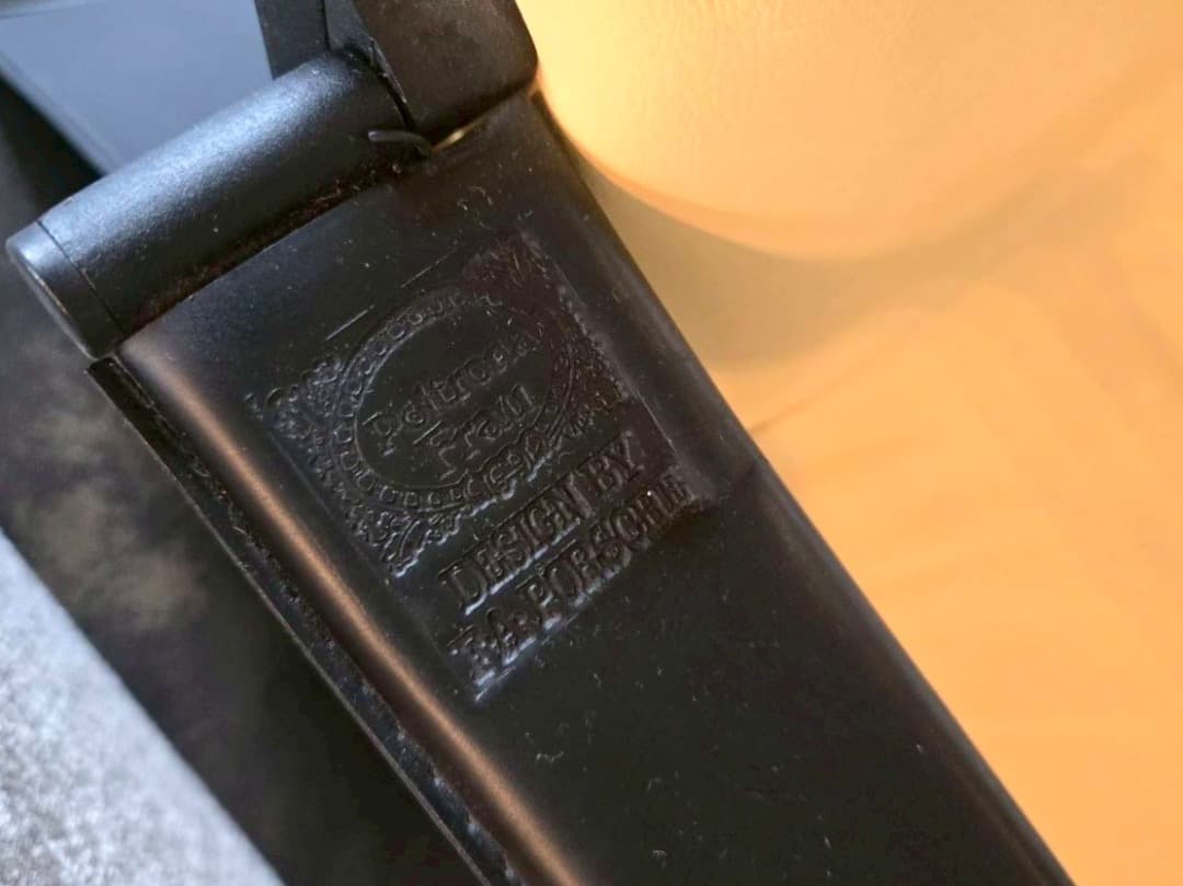 ○[全国発送] ポルトローナフラウ ポルシェ アントロポヴァリウス 総本革チェア