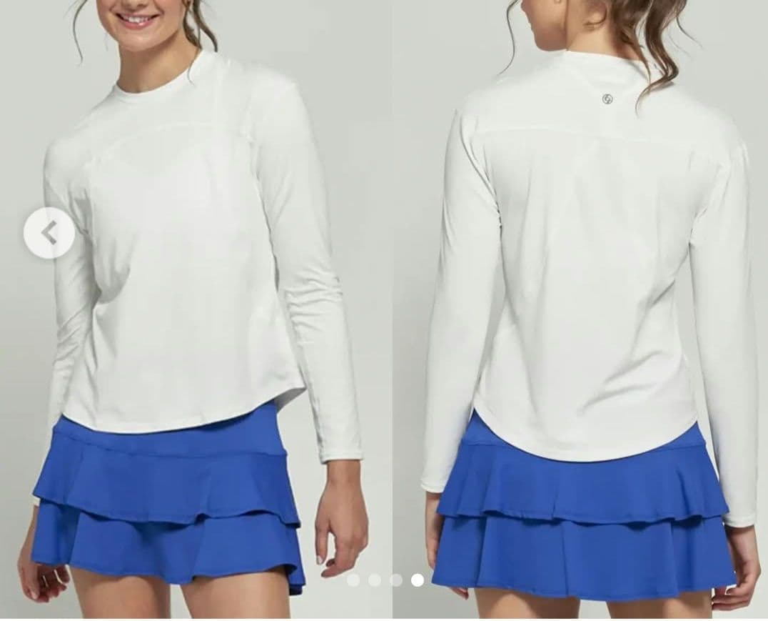 lija スコート　ロイヤルブルー(テニス　リージャ　アドミラル　ルルレモン)