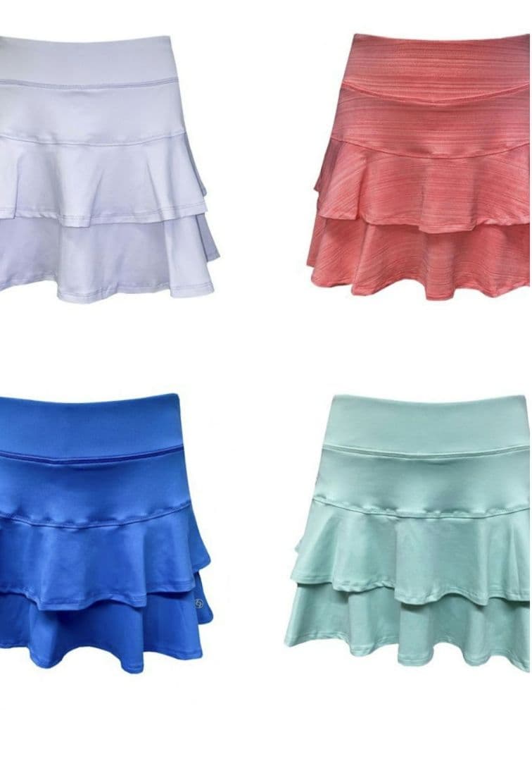 lija スコート　ロイヤルブルー(テニス　リージャ　アドミラル　ルルレモン)