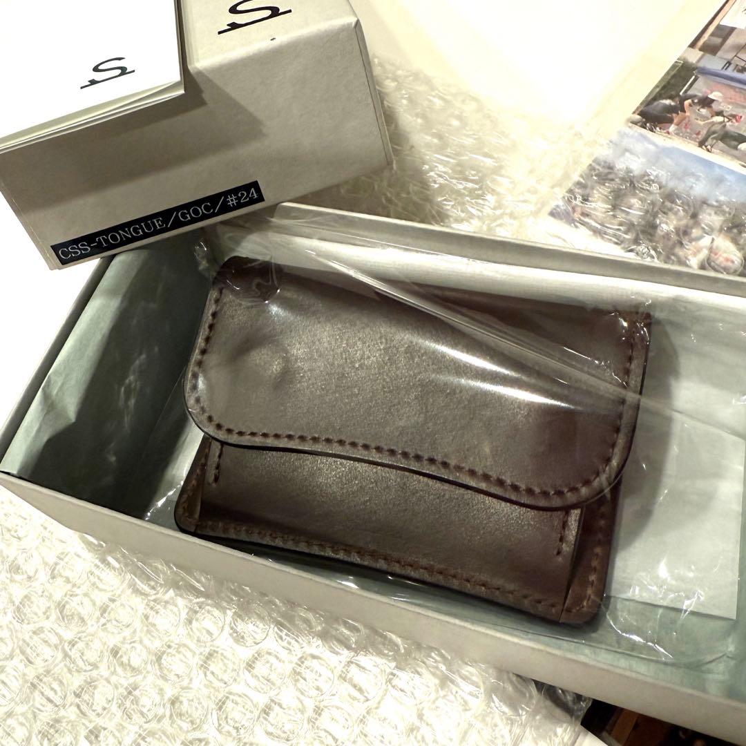 小物 WILDSWANS GUIDI FULL CORDOVAN TONGUE