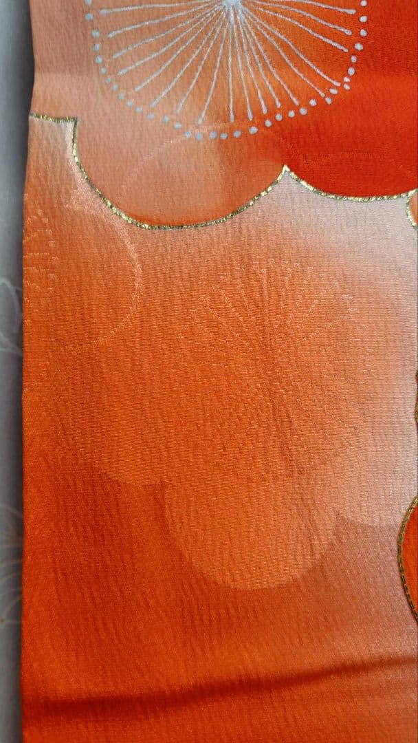 RK572子供着物3歳前後用非常に綺麗美品着丈97センチ裄丈46センチ