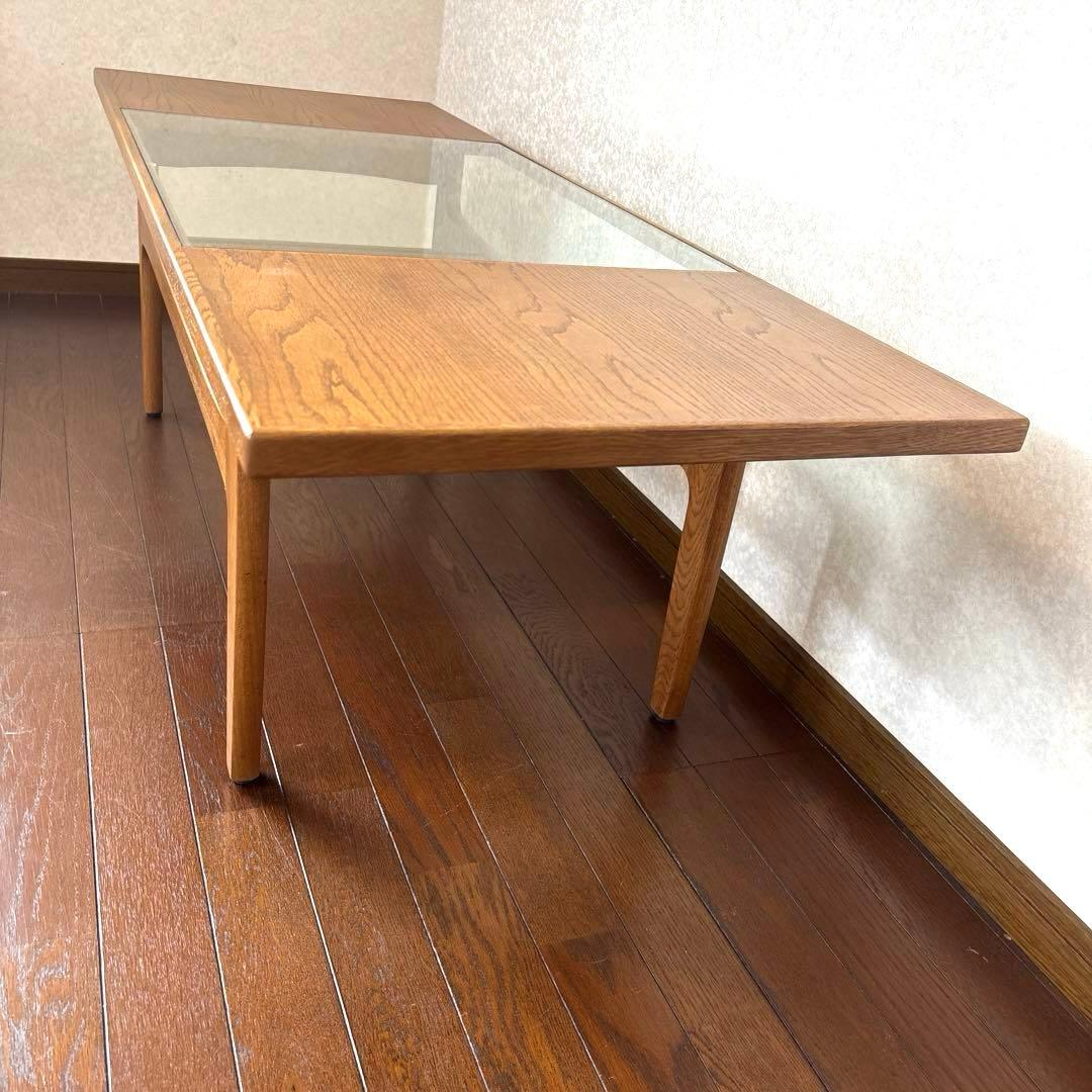 【美品】クラッシュゲート カナリス リビングテーブル