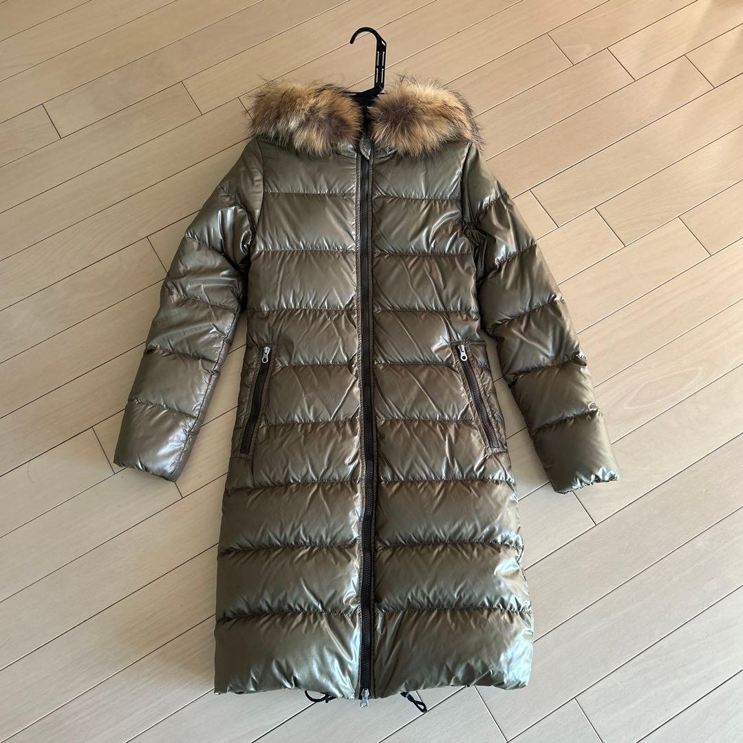 DUVETICA ダウンコート　サイズ40 オリーブグリーン