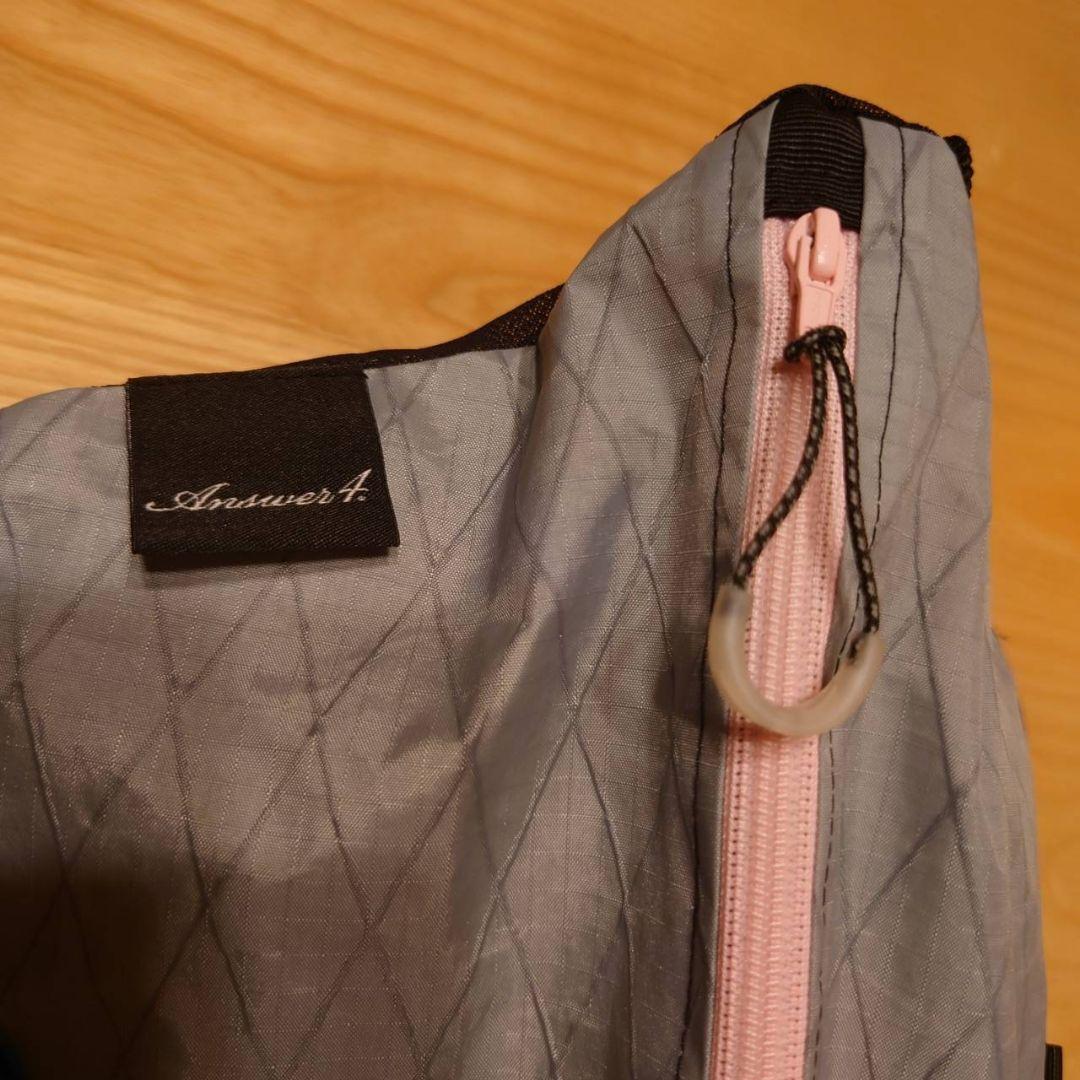 Answer4 FOCUS Ultraグレー×ピンクジップ