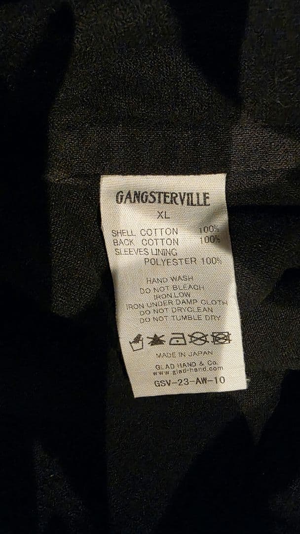 GANGSTER VILLE コーデュロイジャケット