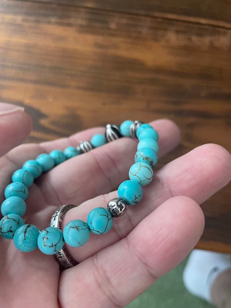 S*s様 クロムハーツ　ターコイズブレスレット
