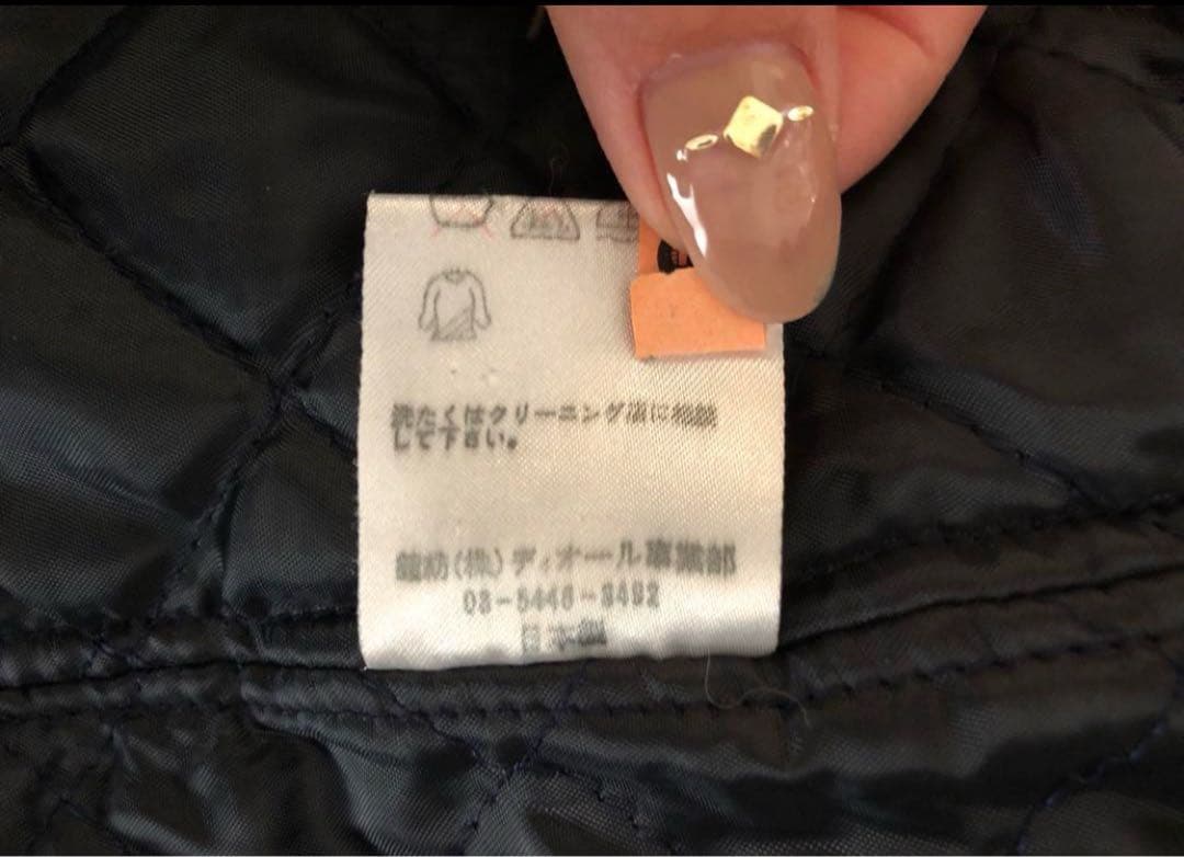 お値下げ！baby Dior 冬用コート (紺) 95cm