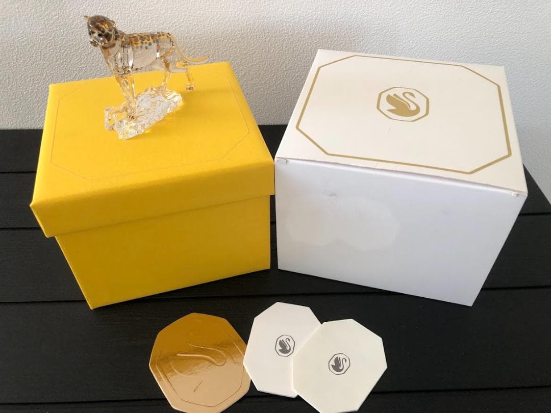 Swarovski　SCS チーター ベイビー　置物