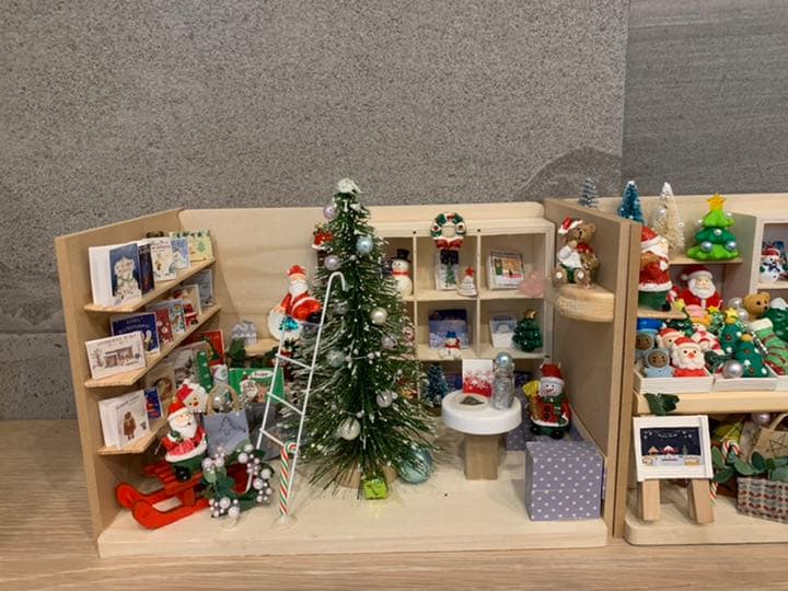 ミニチュアドールハウス  クリスマスリビング　オーダー用