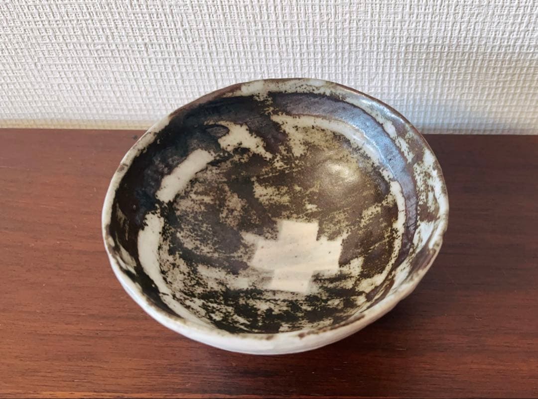 稀少品 小野哲平 クロス お茶碗　新品未使用