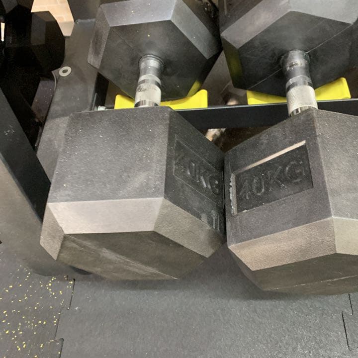ラバーヘックス  ダンベル　25kg 30kg 35kg