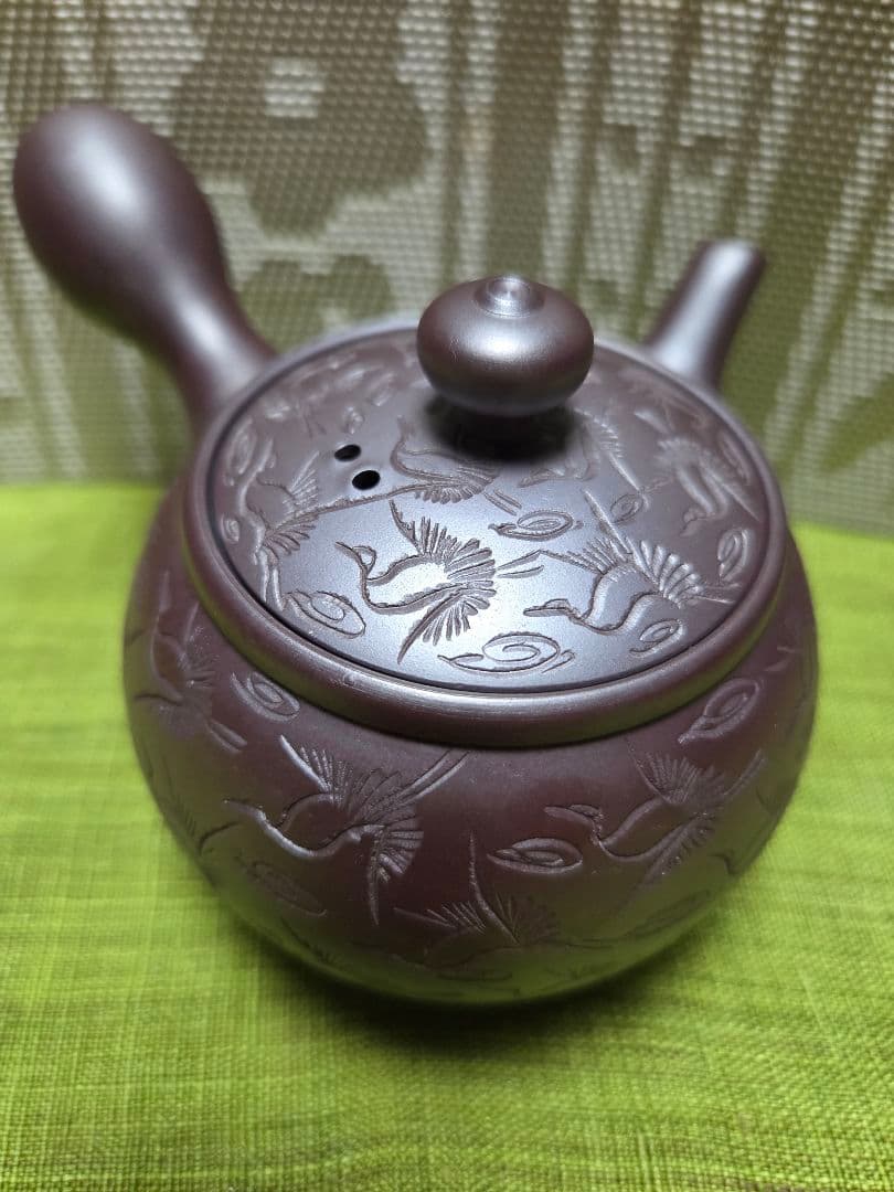 萬古焼　急須　斗正