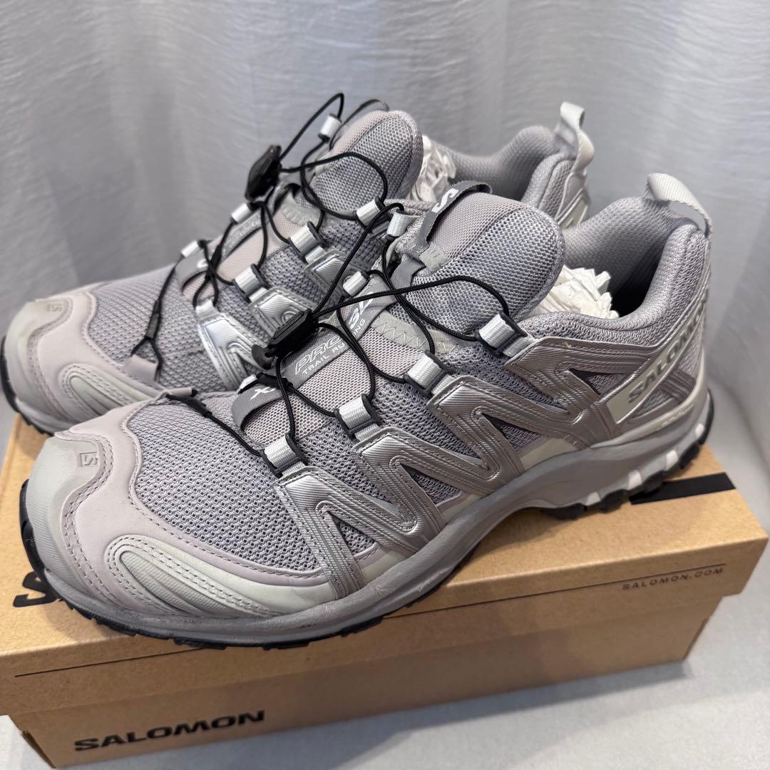 【美品】SALOMON XA PRO 3D グレー スニーカー