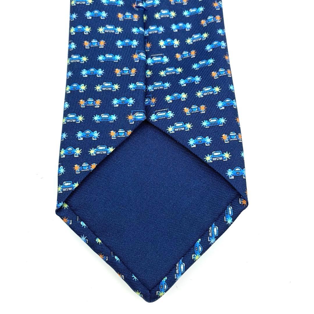 【限定品】HERMES エルメス ネクタイ ルマン24時間 100周年限定