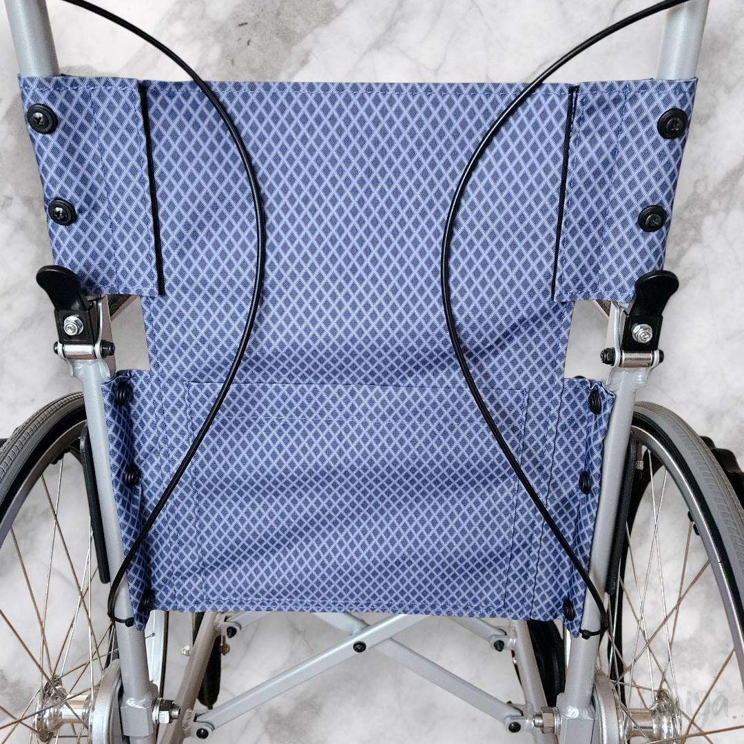 【軽量車いす】 カワムラサイクル ふわりす KF22-40SB 自走式