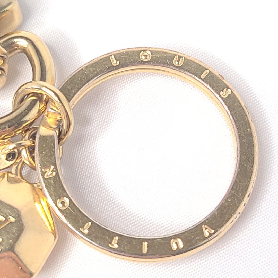 ルイヴィトン キーホルダー LVファセット ゴールド チャーム M65216