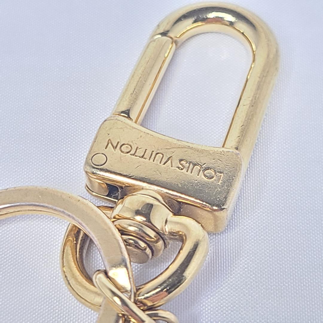 ルイヴィトン キーホルダー LVファセット ゴールド チャーム M65216