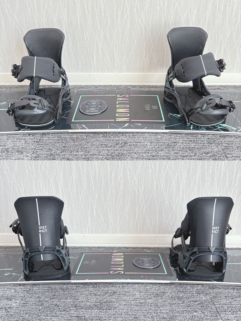 41超美品❗️超豪華❗️サロモン スノーボードセット★スノボ151cm+ビン付