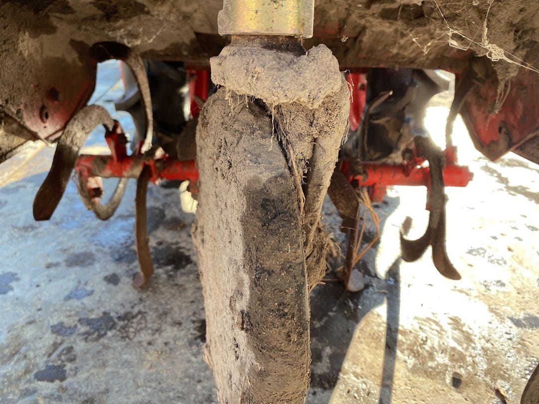 ヤンマー YA80 耕運機 赤