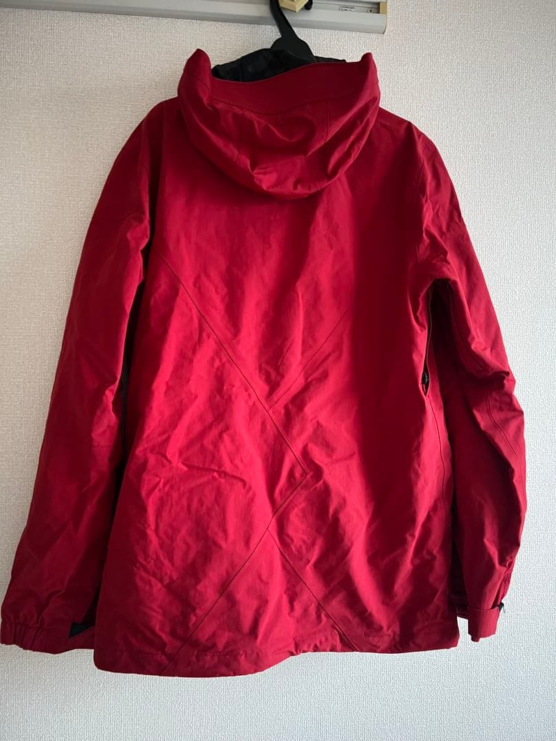 ボルコム スノーボードウェア ゴアテックス Lゴア レッド