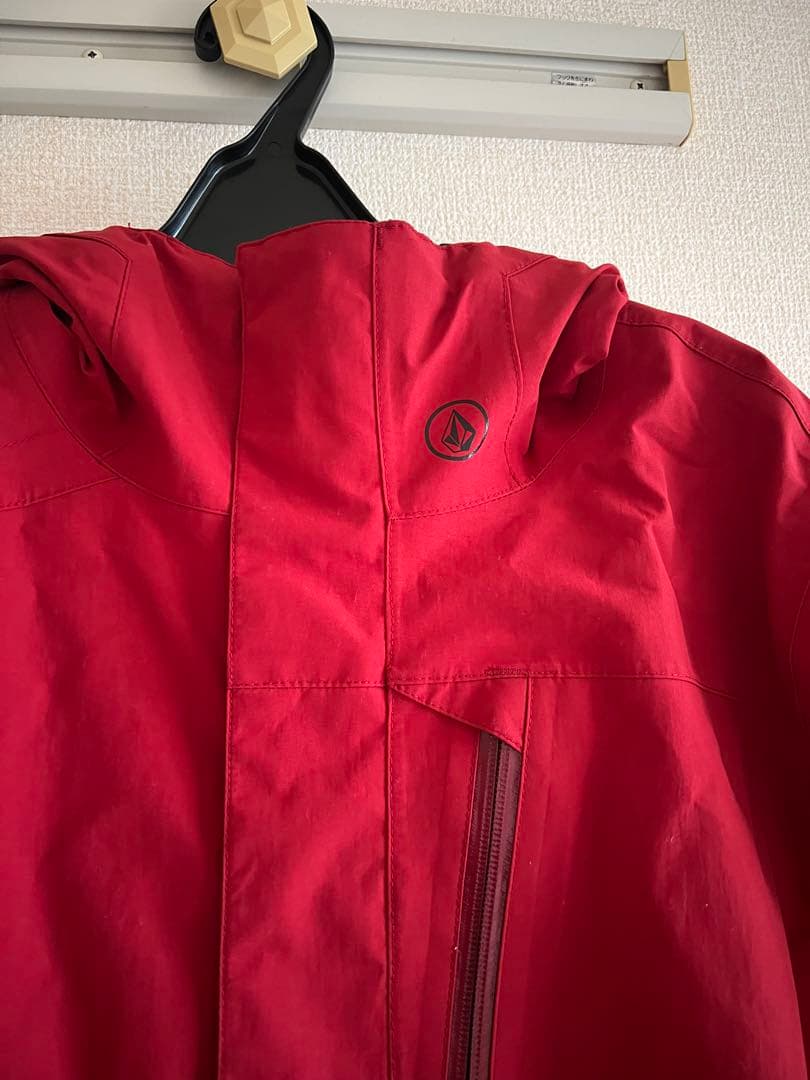 ボルコム スノーボードウェア ゴアテックス Lゴア レッド