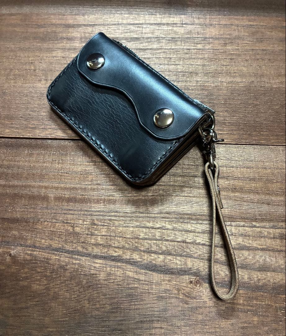 本革コンパクトトラッカーウォレット