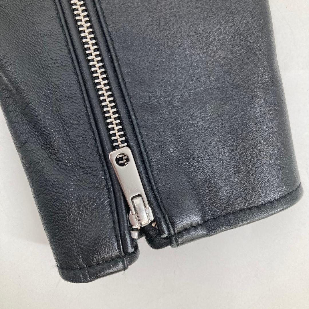 UNITED TOKYO　シングルライダースジャケット　ブラック　4サイズ