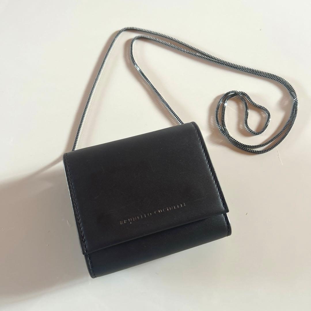ブルネロクチネリ　チェーンウォレット