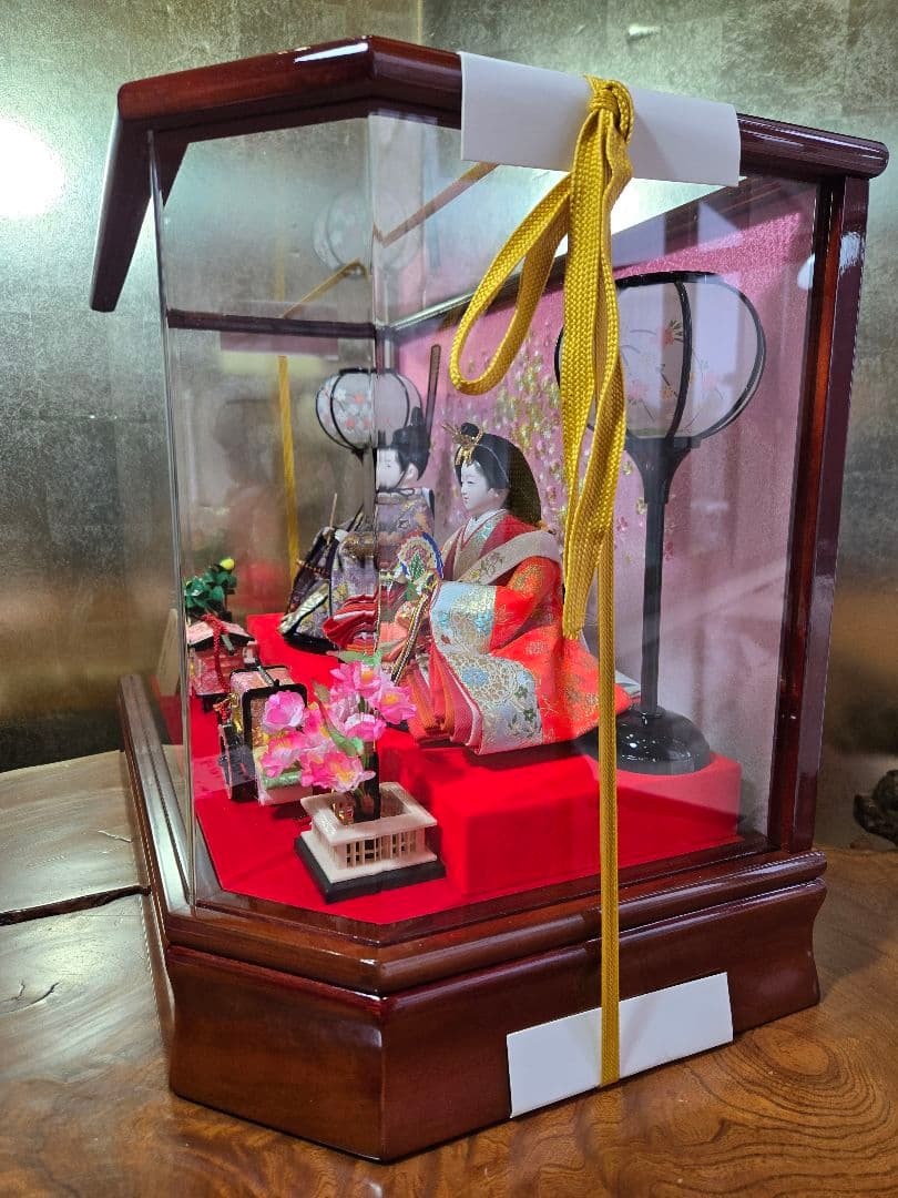 【一点限り】雛人形 ケース飾り　K27
