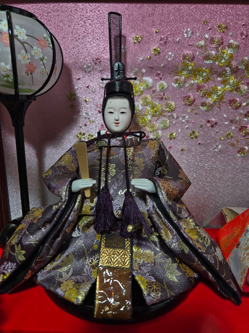 【一点限り】雛人形 ケース飾り　K27