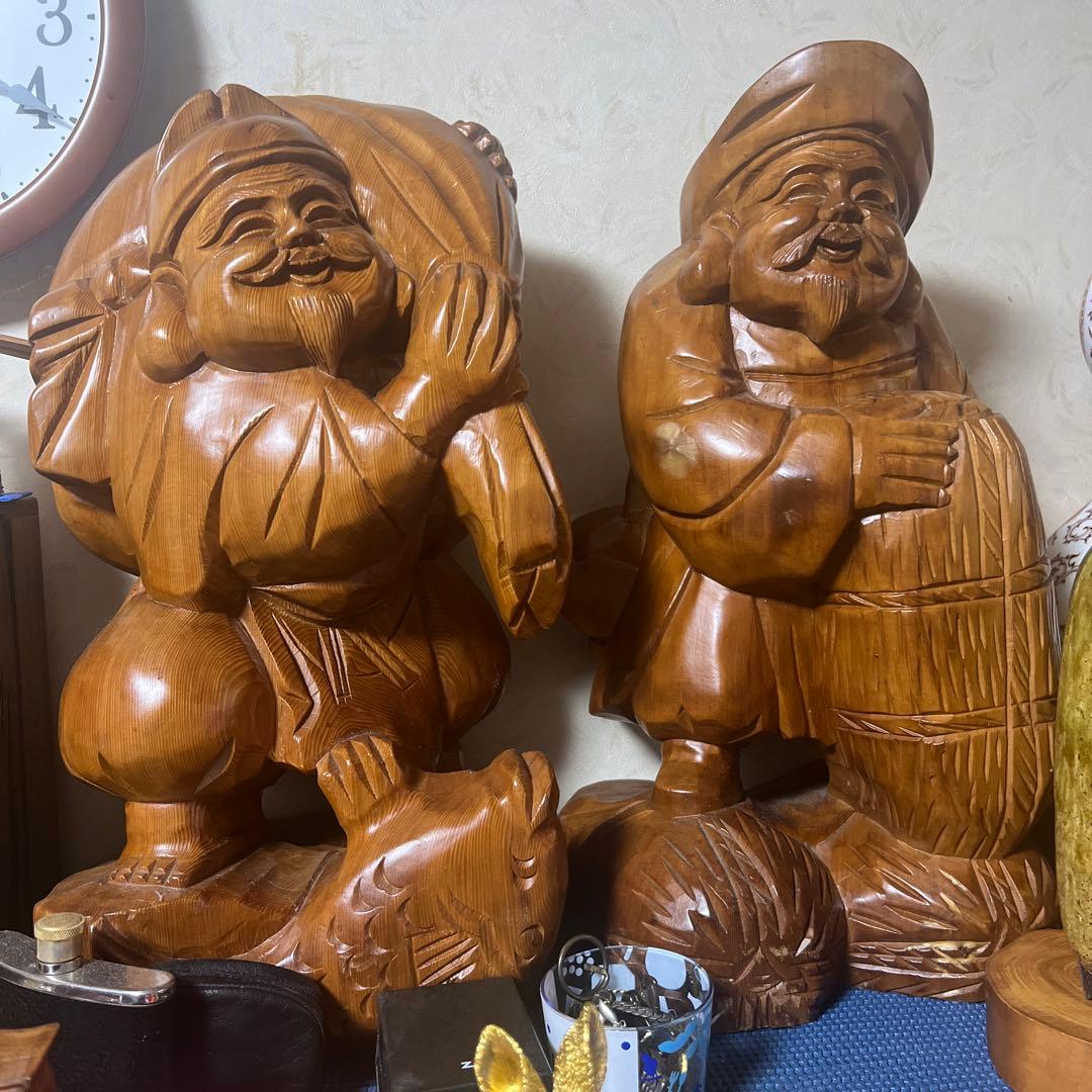 屋久杉　無垢の，七福神の内の二体