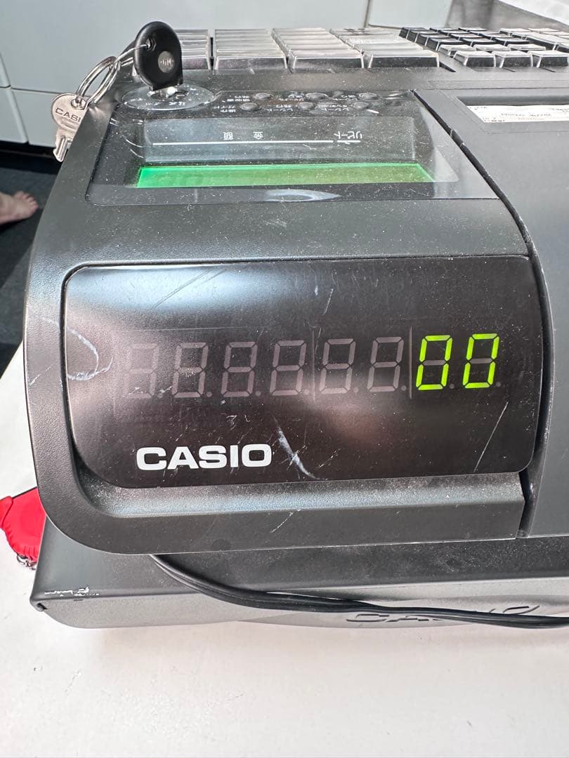カシオレジスター　TE-2300　フル設定無料　コンパクト