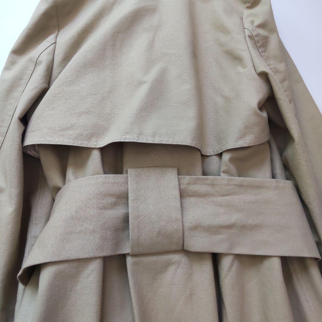 美品 ロエベ ツイードカラー 2way マキシ丈 トレンチコート ベルト付