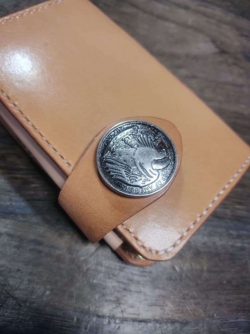 小物 Middle Leather Wallet
