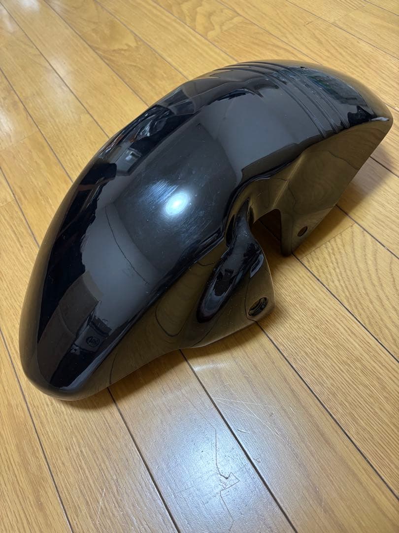 SV650 エーテック フロントフェンダー 黒ゲル