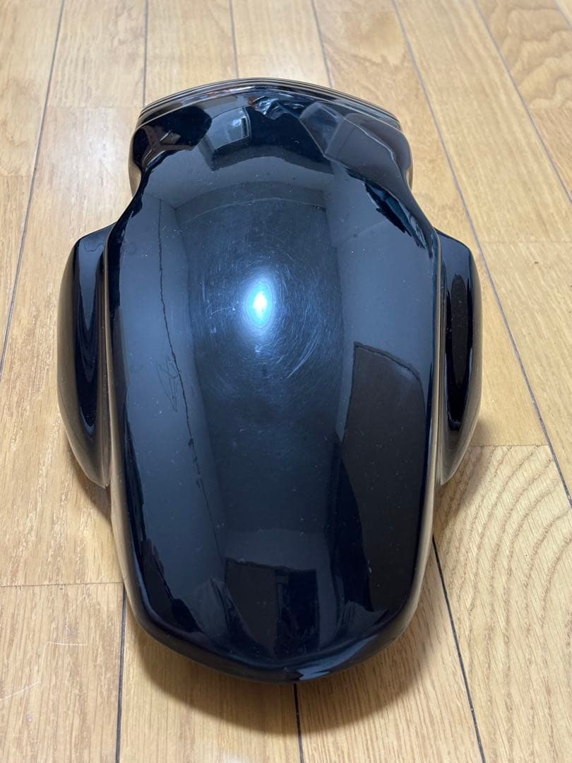 SV650 エーテック フロントフェンダー 黒ゲル