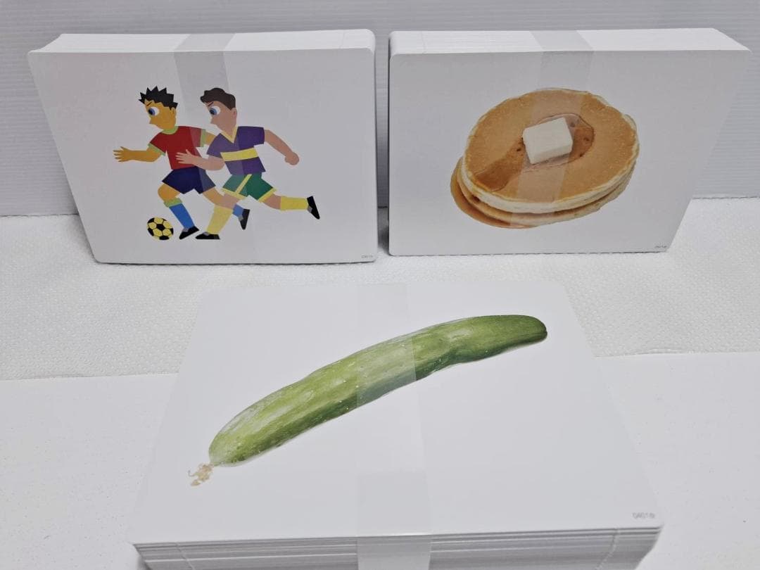 七田式 かな絵ちゃん Aセット 日本語版 フラッシュカード 単語リスト1冊付き