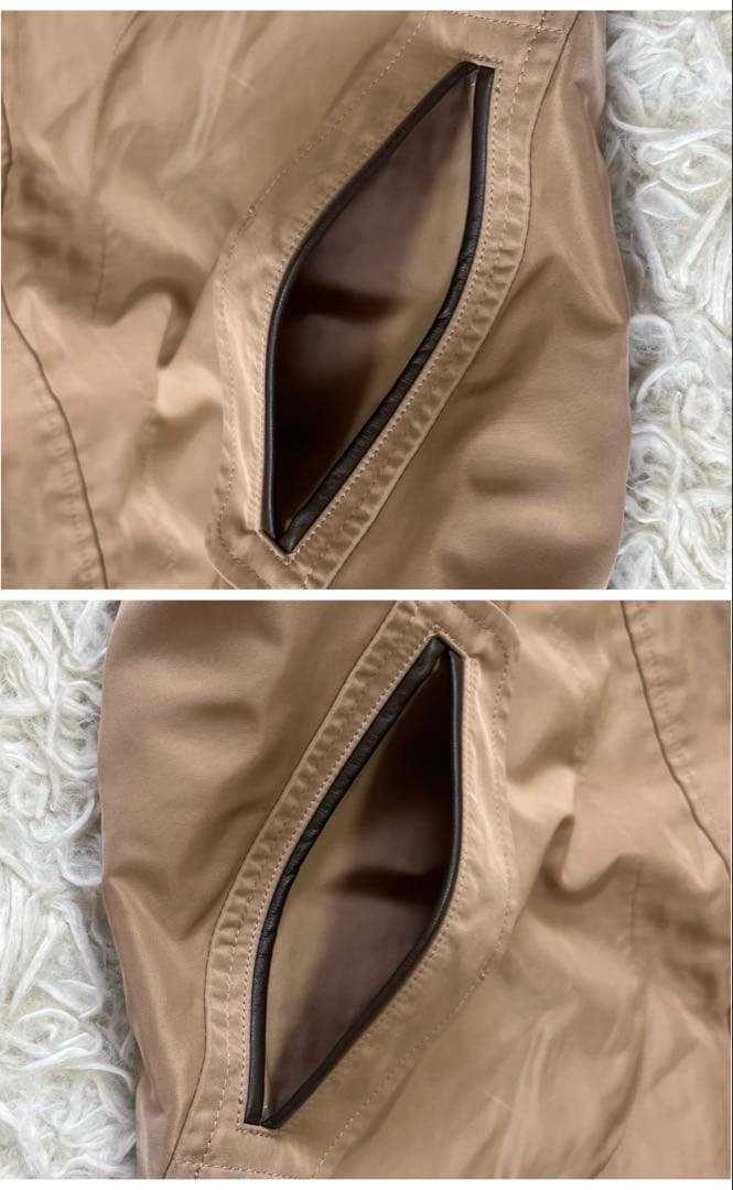 美品✨PICONE ピッコーネ　ナイロンコート　トレンチ　3way 中綿ベスト付